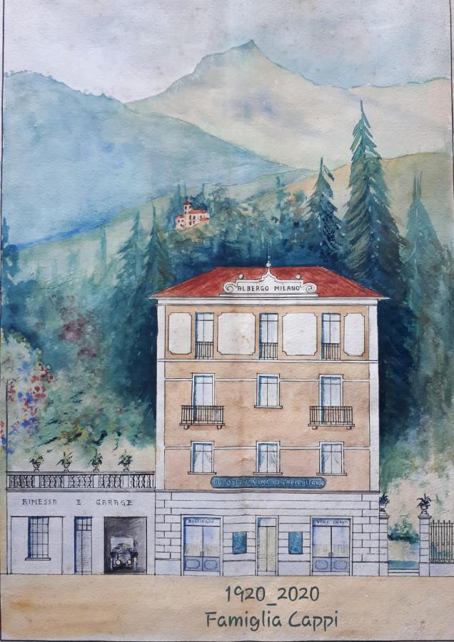 Albergo Milano 1920 Блевио Экстерьер фото